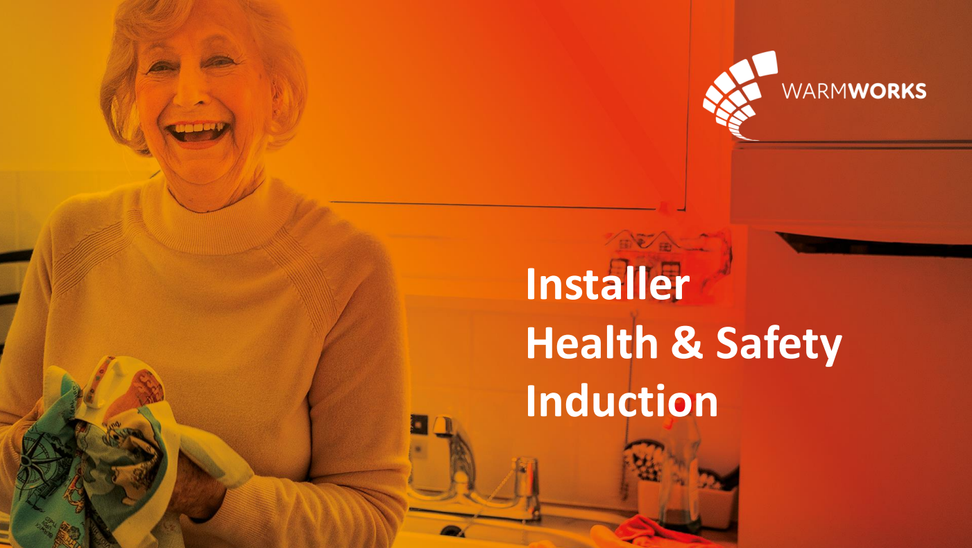 Image: Course name and Warmworks logo